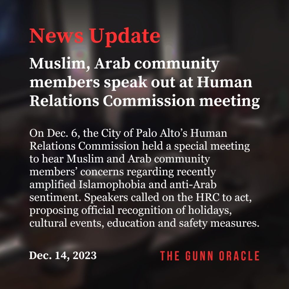 Muslim, Arab community members speak out at Human Relations Commission meeting